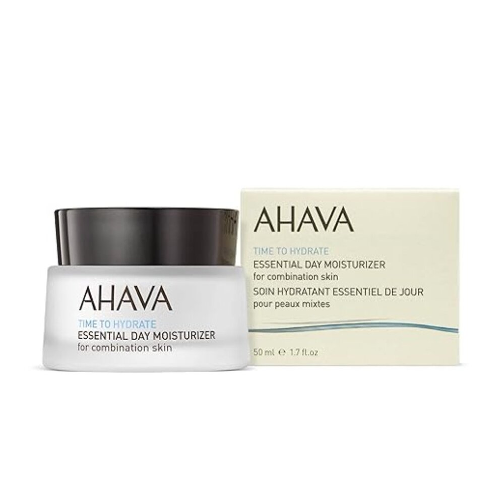 ✨AHAVA Essential Day Moisturizer NIB Dead Sea Face Cream 1.7oz